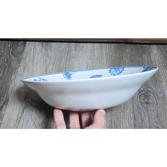 Cipa Blue Floral Porcellane Bowl - Picture 3 of 10